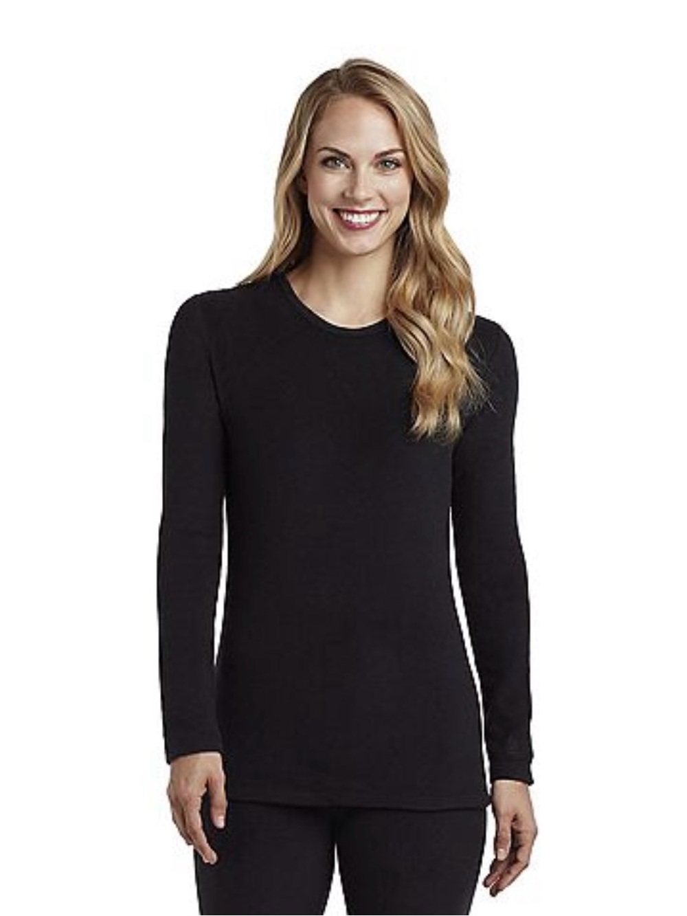 New Women's Cuddl Duds Fleecewear with Stretch Long Sleeve Crewneck Top Size 2X